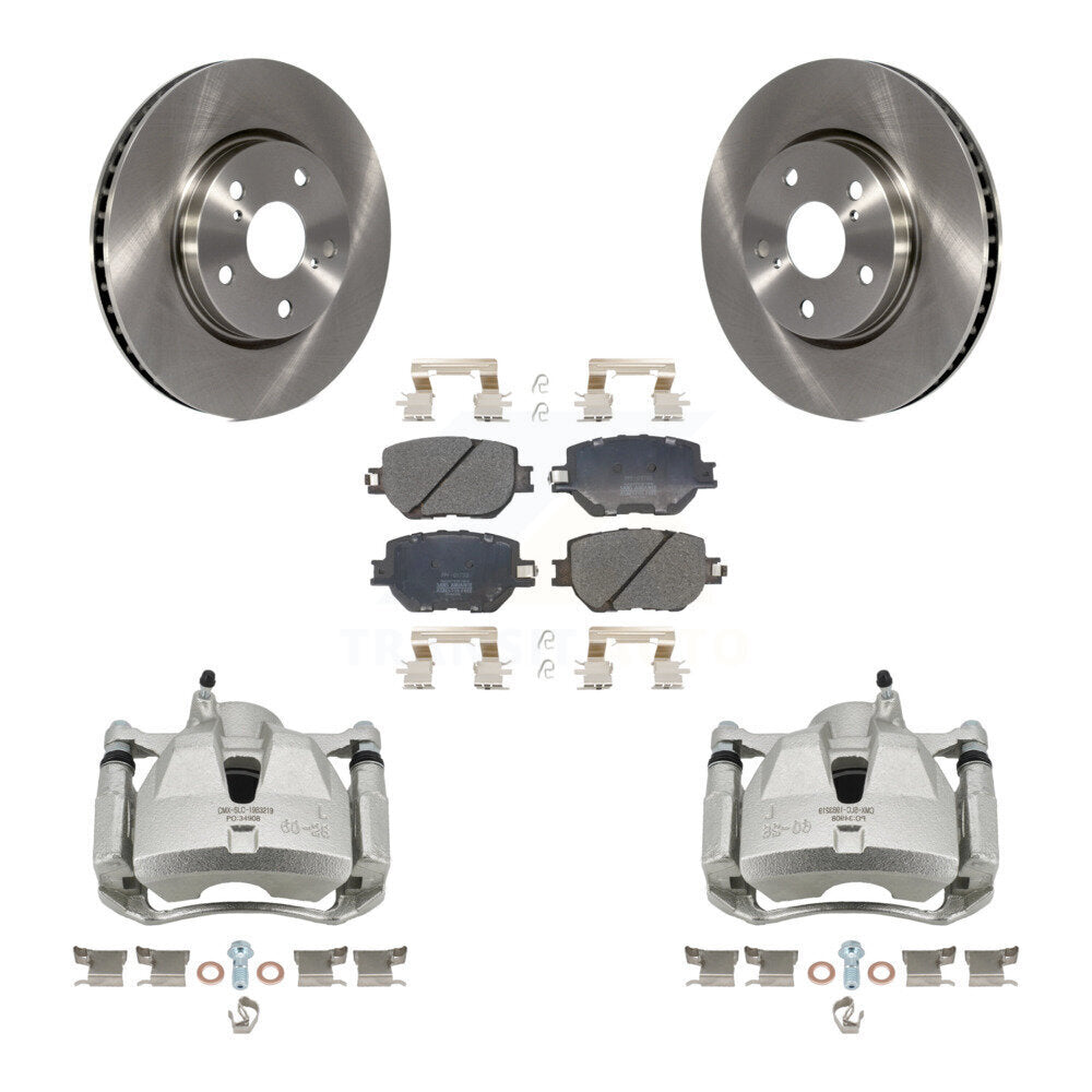 Transit Auto KC8-100030P Disc Brake Kit for 2014 Lexus IS250 - Front product image