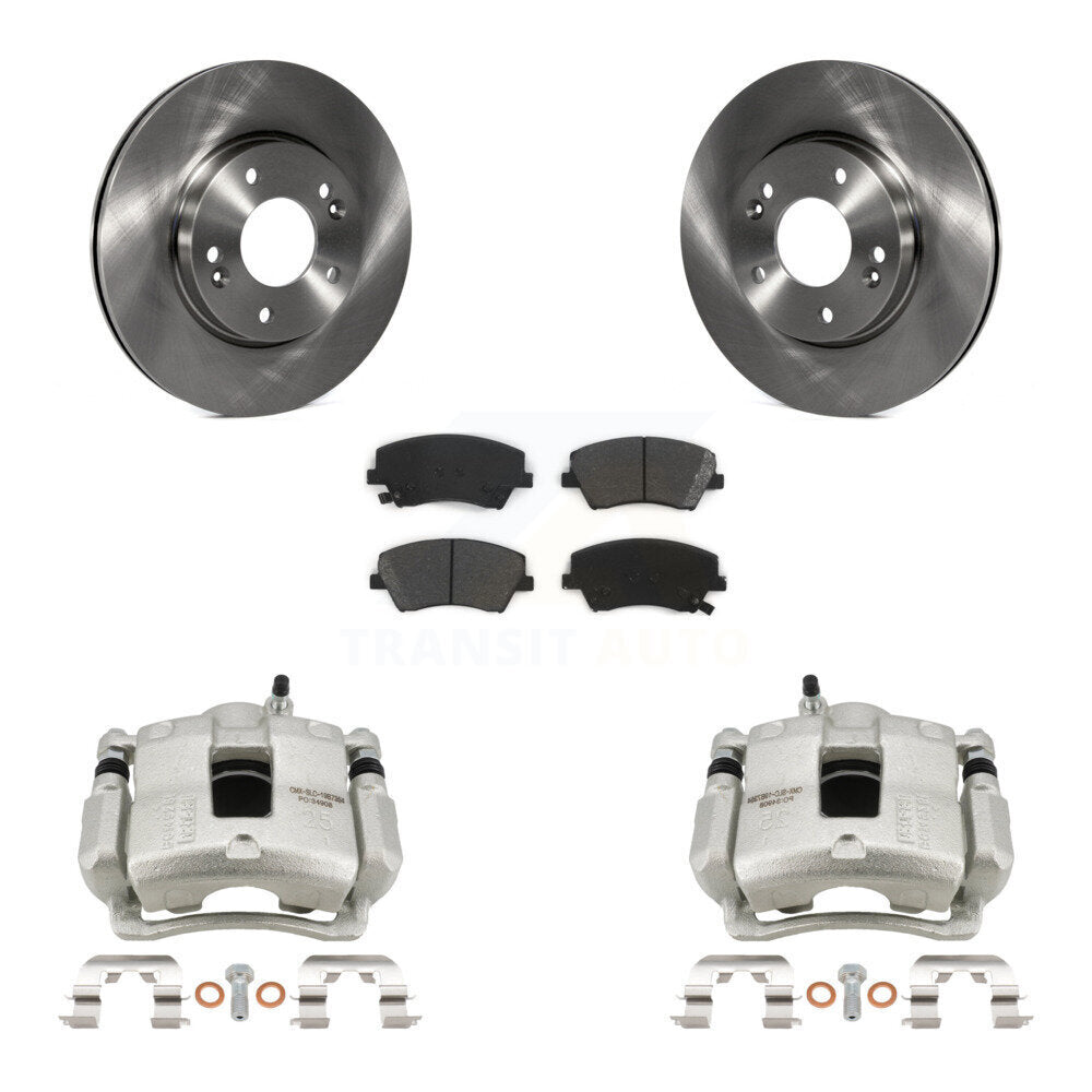 Transit Auto KC8-100031S Disc Brake Kit for 2017-2020 Hyundai Elantra - Front product image
