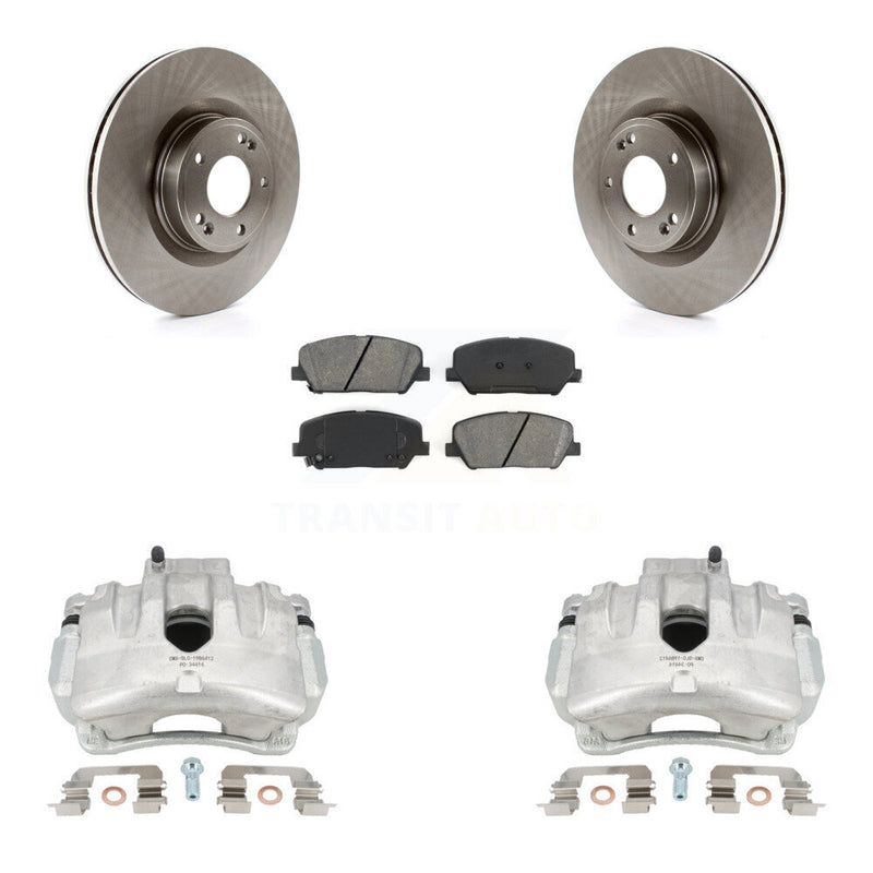Transit Auto KC8-100032S Disc Brake Kit for 2014-2016 Hyundai Genesis Coupe - Front product image