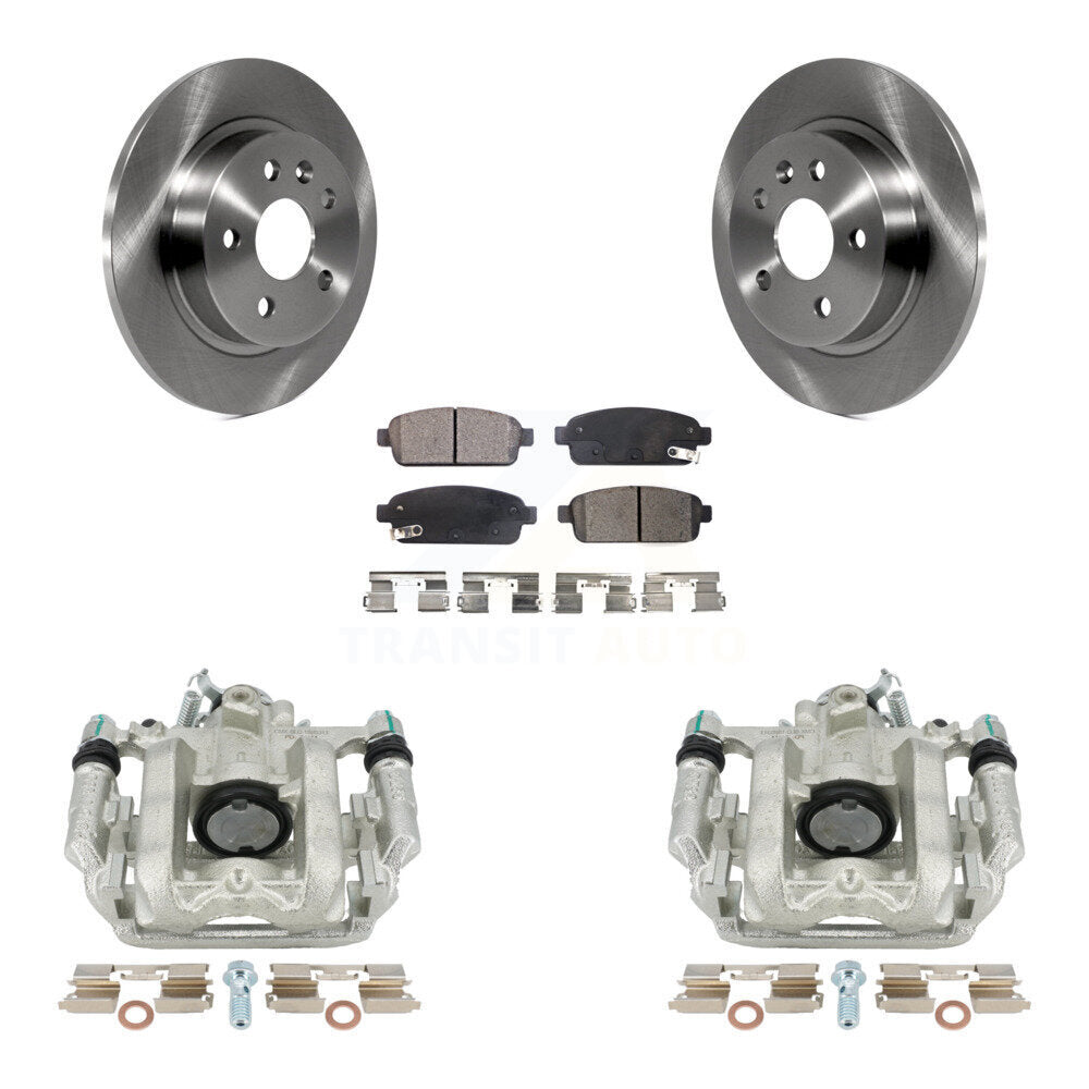 Transit Auto KC8-100032T Disc Brake Kit for 2011-2016 Chevrolet Cruze Limited, Chevrolet Cruze - Rear product image