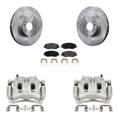 Transit Auto KC8-100033P Disc Brake Kit for 2017-2019 Hyundai Santa Fe, Hyundai Santa Fe XL - Front product image