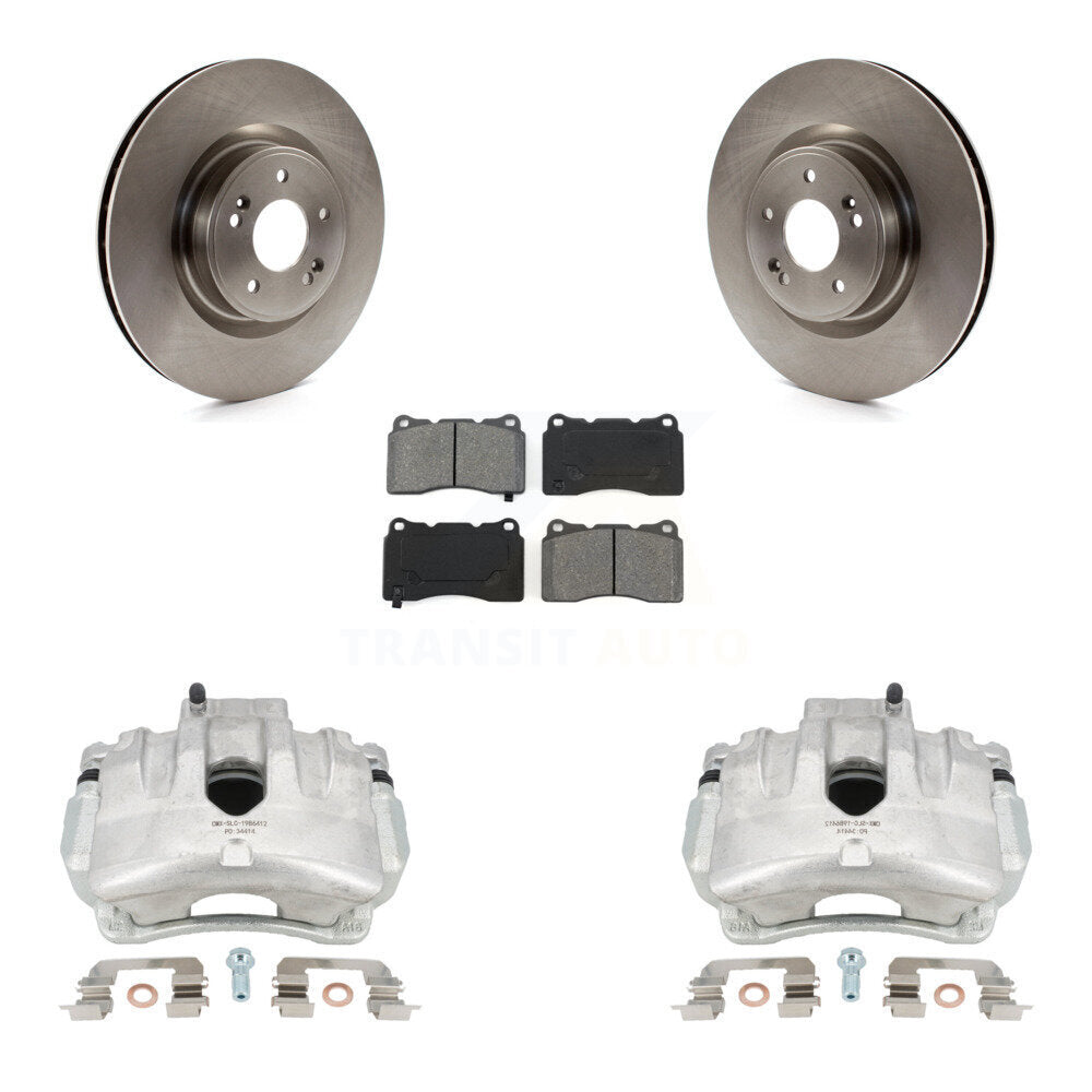 Transit Auto KC8-100033S Disc Brake Kit for 2014-2016 Hyundai Genesis Coupe - Front product image
