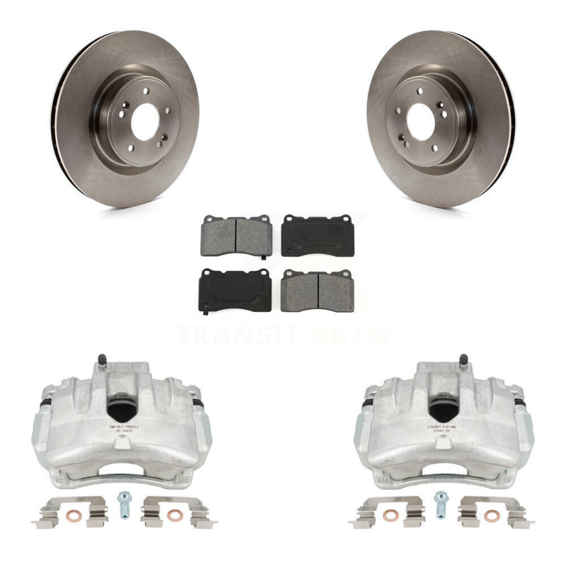 Transit Auto KC8-100033S Disc Brake Kit for 2014-2016 Hyundai Genesis Coupe - Front product image