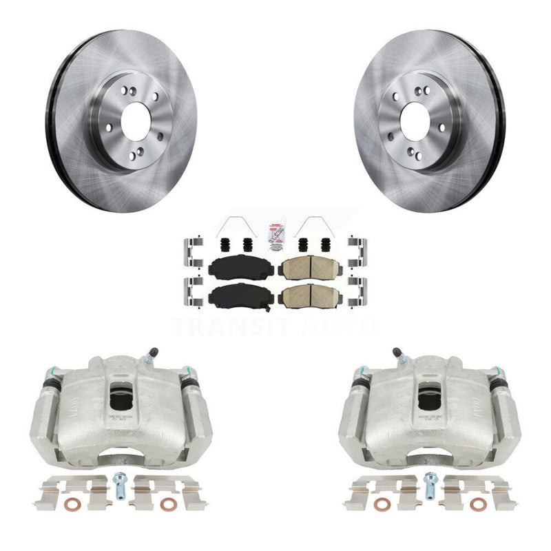 Transit Auto KC8-100034N Disc Brake Kit for 1999-2014 Honda Accord, Acura TL, Acura TSX & more - Front product image