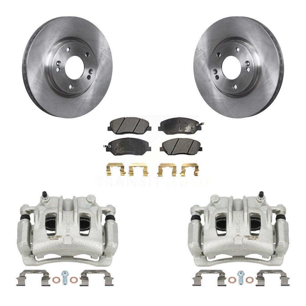 Transit Auto KC8-100034P Disc Brake Kit for 2007-2009 Hyundai Santa Fe - Front product image