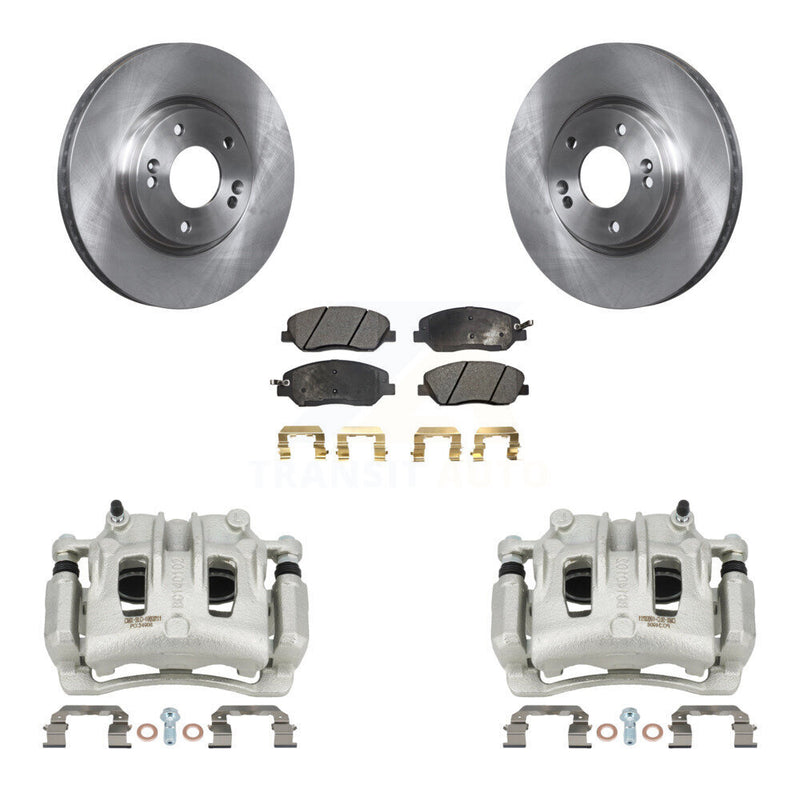 Transit Auto KC8-100034P Disc Brake Kit for 2007-2009 Hyundai Santa Fe - Front product image