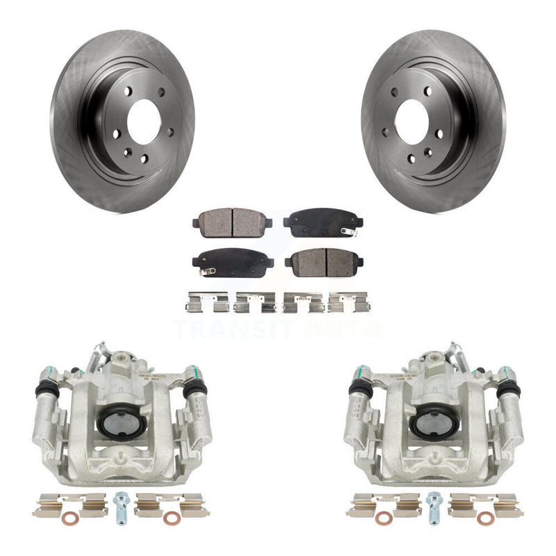 Transit Auto KC8-100034T Disc Brake Kit for 2011-2015 Cadillac ELR, Chevrolet Cruze, Chevrolet Orlando & more - Rear product image