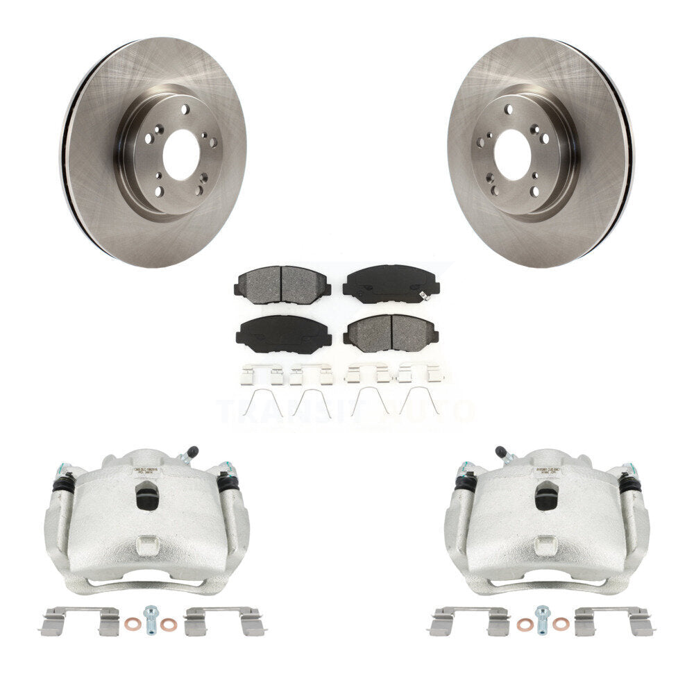 Transit Auto KC8-100036S Disc Brake Kit for 2012-2015 Acura ILX, Honda Civic - Front product image