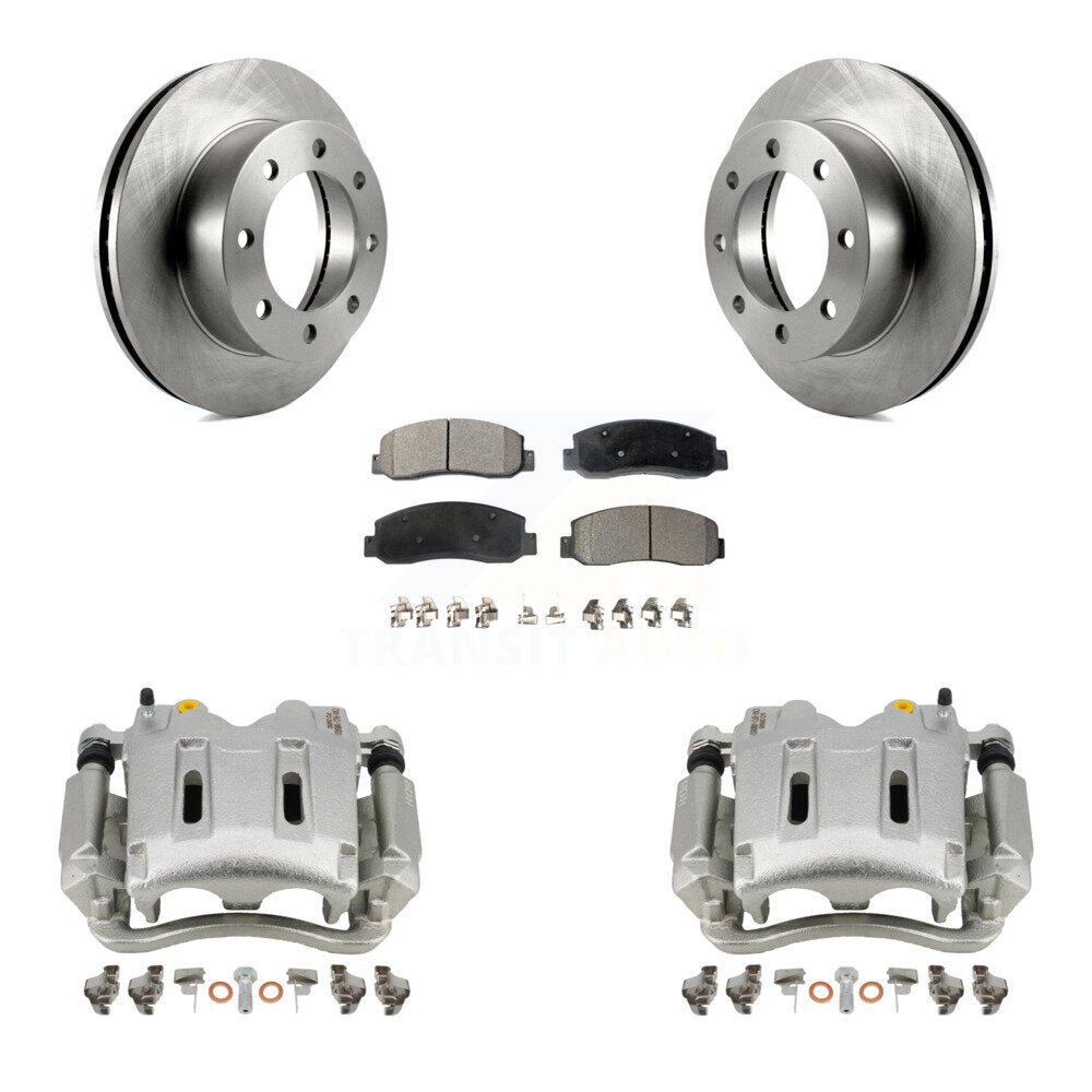 Transit Auto KC8-100037P Disc Brake Kit for 2005-2009 Ford F-250 Super Duty, Ford F-350 Super Duty - Front product image
