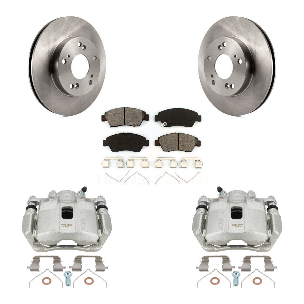 Transit Auto KC8-100037S Disc Brake Kit for 2012-2015 Acura ILX, Honda Civic - Front product image