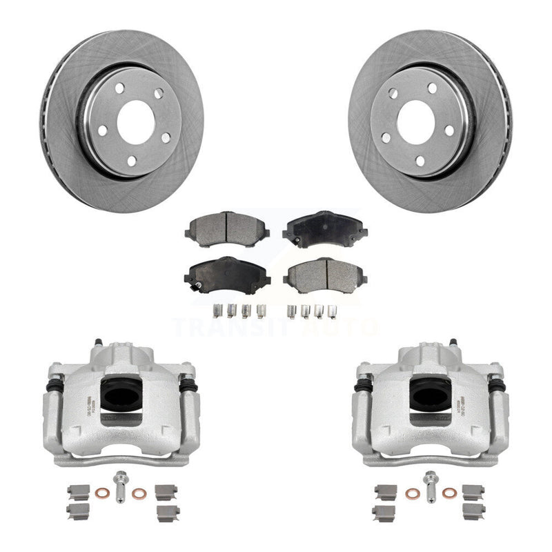 Transit Auto KC8-100038P Disc Brake Kit for 2007-2016 Jeep Wrangler - Front product image