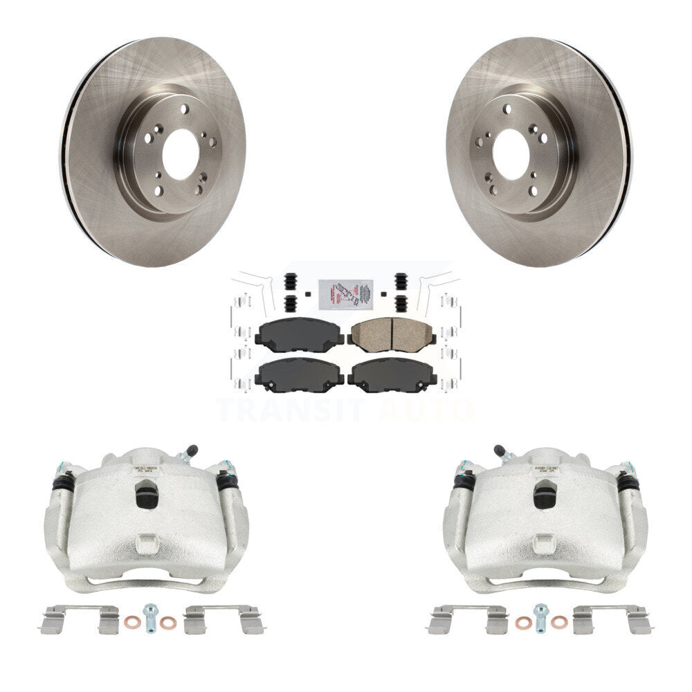 Transit Auto KC8-100039N Disc Brake Kit for 2012-2015 Acura ILX, Honda Civic - Front product image