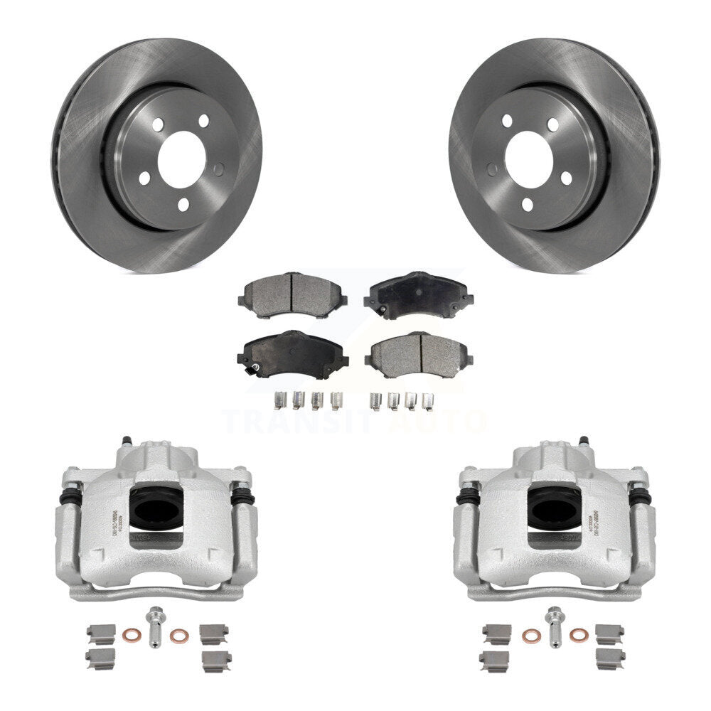 Transit Auto KC8-100039P Disc Brake Kit for 2007-2011 Dodge Nitro - Front product image