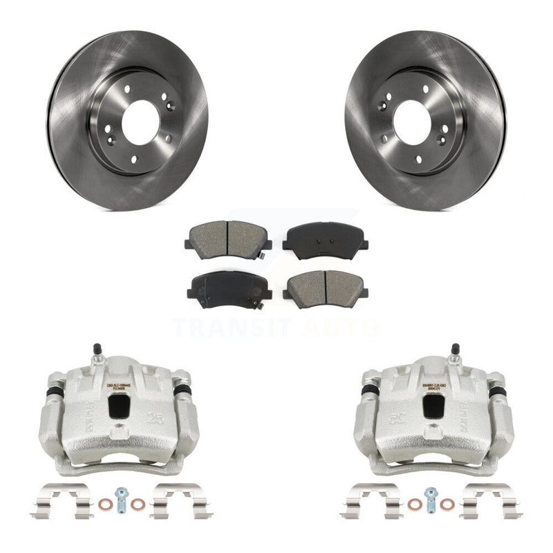 Transit Auto KC8-100039S Disc Brake Kit for 2011-2012 Hyundai Elantra - Front product image