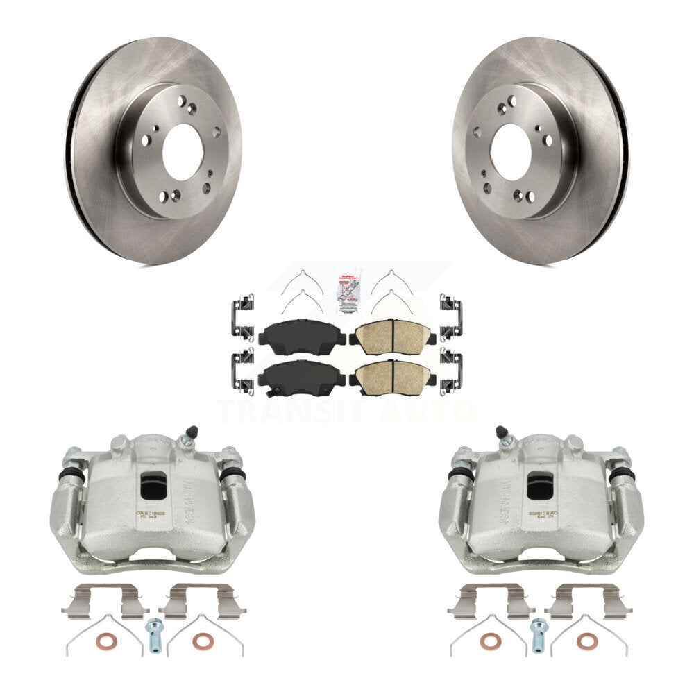 Transit Auto KC8-100040N Disc Brake Kit for 2012-2015 Acura ILX, Honda Civic - Front product image