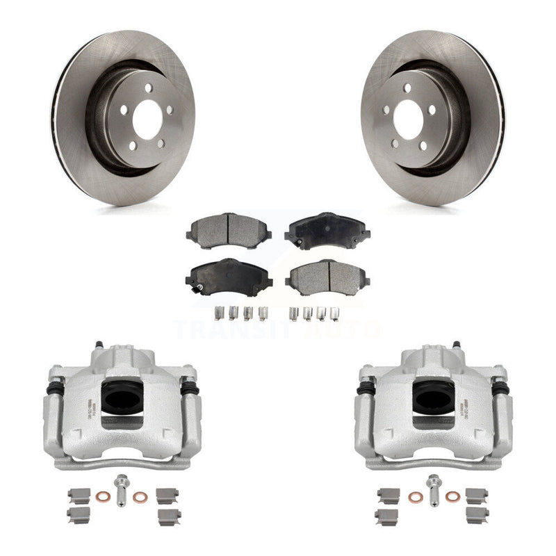 Transit Auto KC8-100040P Disc Brake Kit for 2008-2011 Dodge Nitro - Front product image
