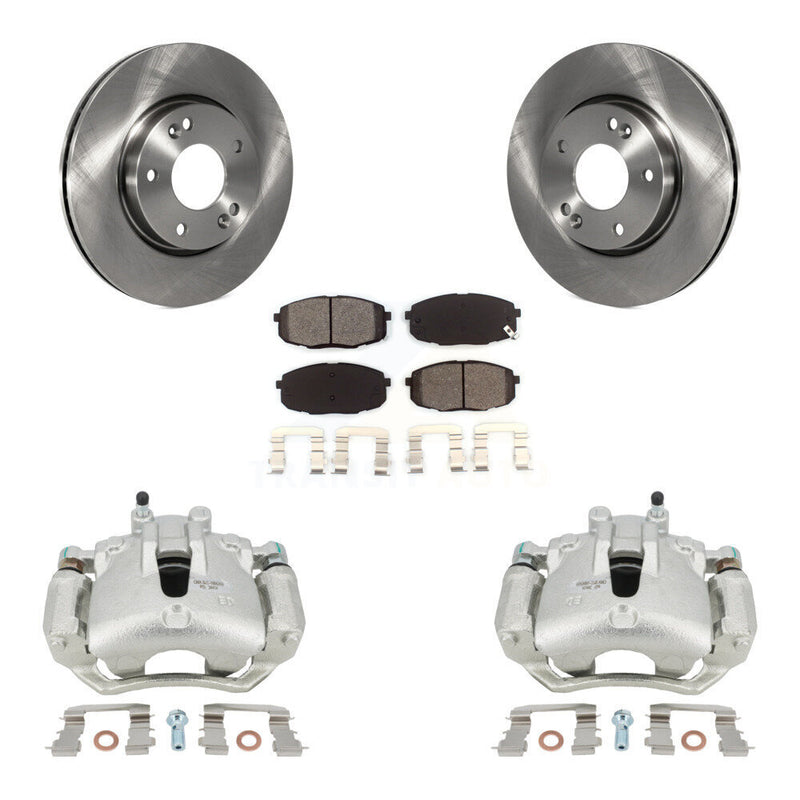 Transit Auto KC8-100040S Disc Brake Kit for 2009-2012 Hyundai Elantra - Front product image