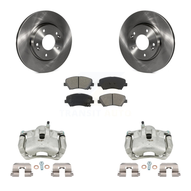 Transit Auto KC8-100042S Disc Brake Kit for 2013-2016 Hyundai Elantra GT, Kia Forte, Kia Forte5 & more - Front product image