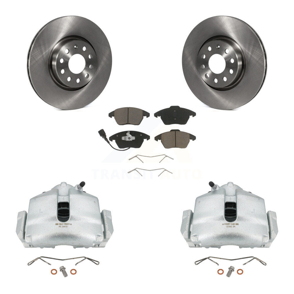 CMX KC8-100043C Disc Brake Kit for 2005-2018 Volkswagen Beetle, Volkswagen Jetta, Volkswagen GTI & more - Front product image