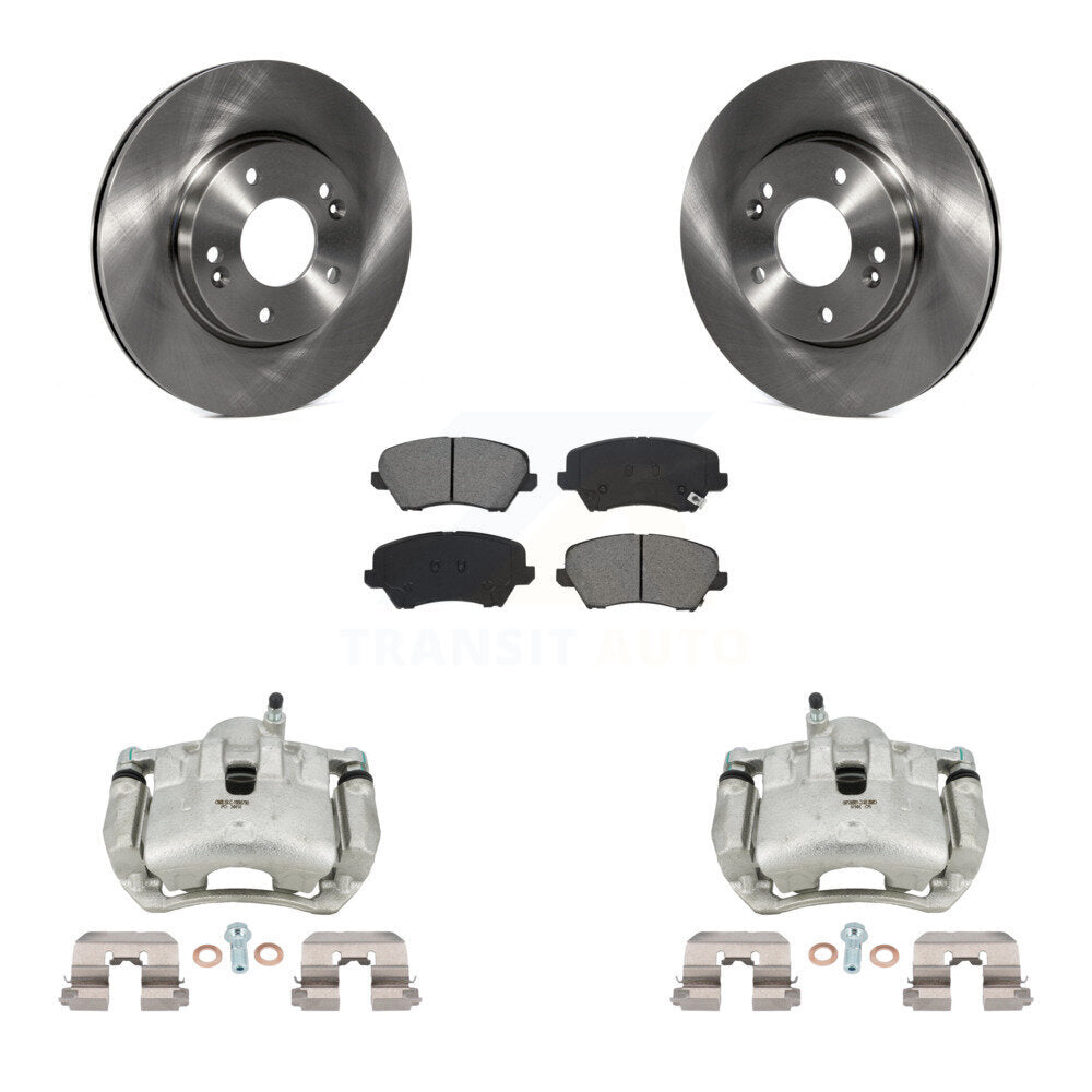 Transit Auto KC8-100044S Disc Brake Kit for 2016-2018 Hyundai Elantra GT, Kia Forte, Kia Forte Koup & more - Front product image
