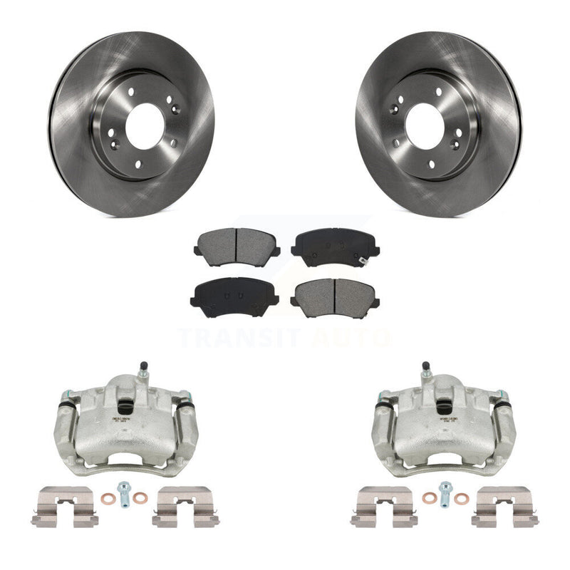 Transit Auto KC8-100044S Disc Brake Kit for 2016-2018 Hyundai Elantra GT, Kia Forte, Kia Forte Koup & more - Front product image