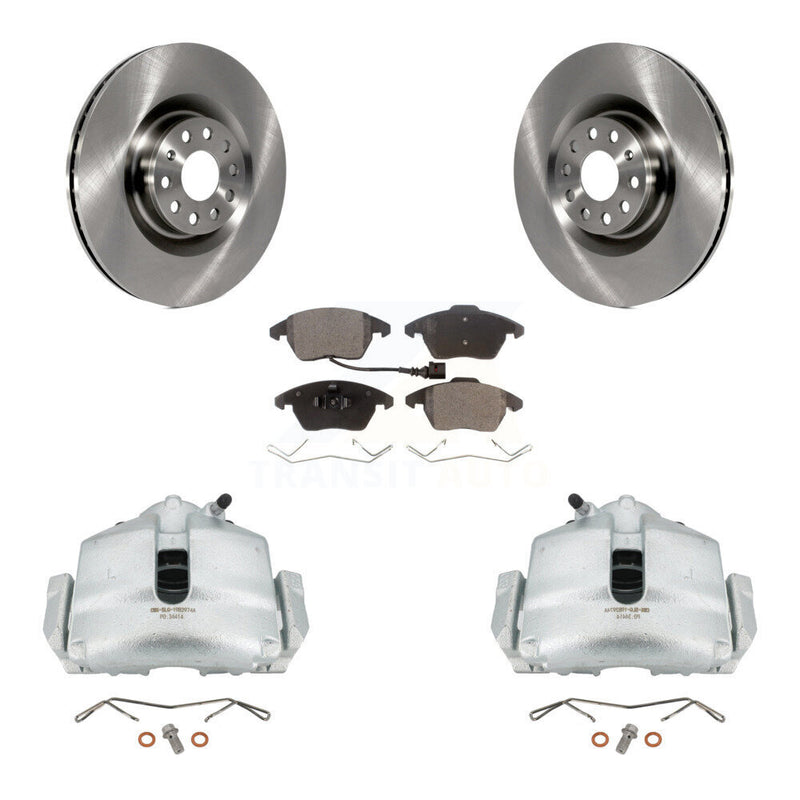Transit Auto KC8-100045P Disc Brake Kit for 2009-2013 Volkswagen GTI, Volkswagen CC, Audi A3 Quattro - Front product image
