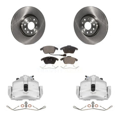 Transit Auto KC8-100047P Disc Brake Kit for 2006-2019 Volkswagen Beetle, Volkswagen Jetta, Audi A3 & more - Front product image