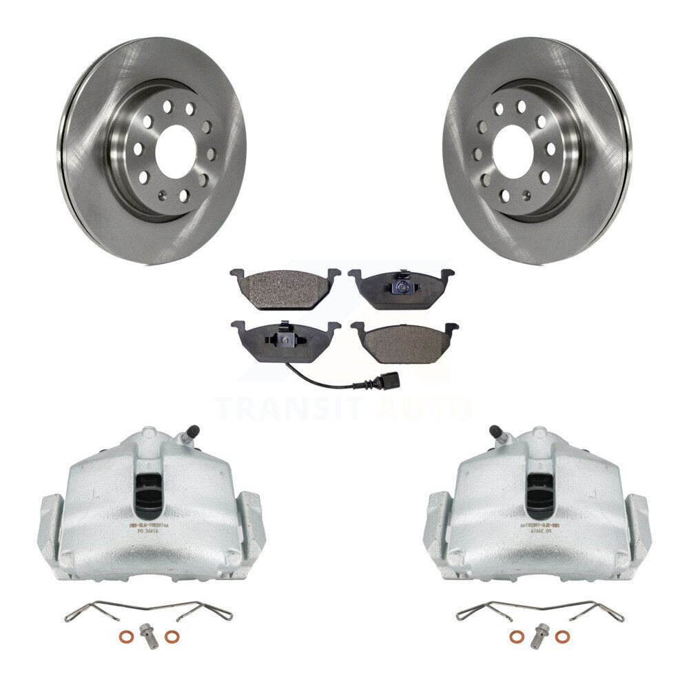 Transit Auto KC8-100048P Disc Brake Kit for 2011-2015 Volkswagen Jetta - Front product image