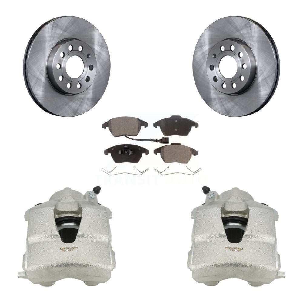 Transit Auto KC8-100050P Disc Brake Kit for 2005-2015 Volkswagen Jetta - Front product image