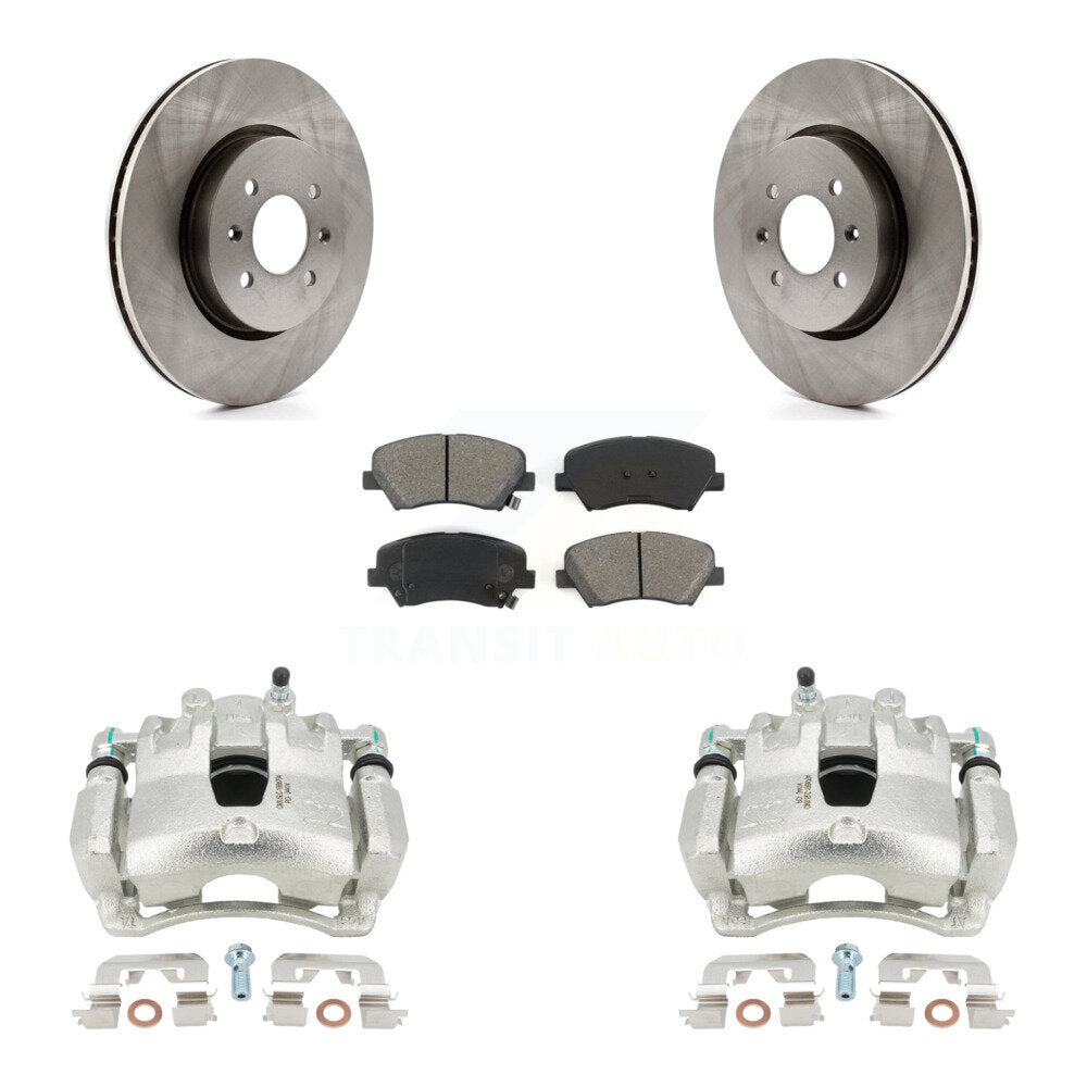 Transit Auto KC8-100050S Disc Brake Kit for 2017 Kia Rio - Front product image
