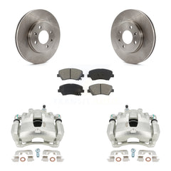 Transit Auto KC8-100051S Disc Brake Kit for 2012-2017 Kia Rio, Hyundai Accent - Front product image