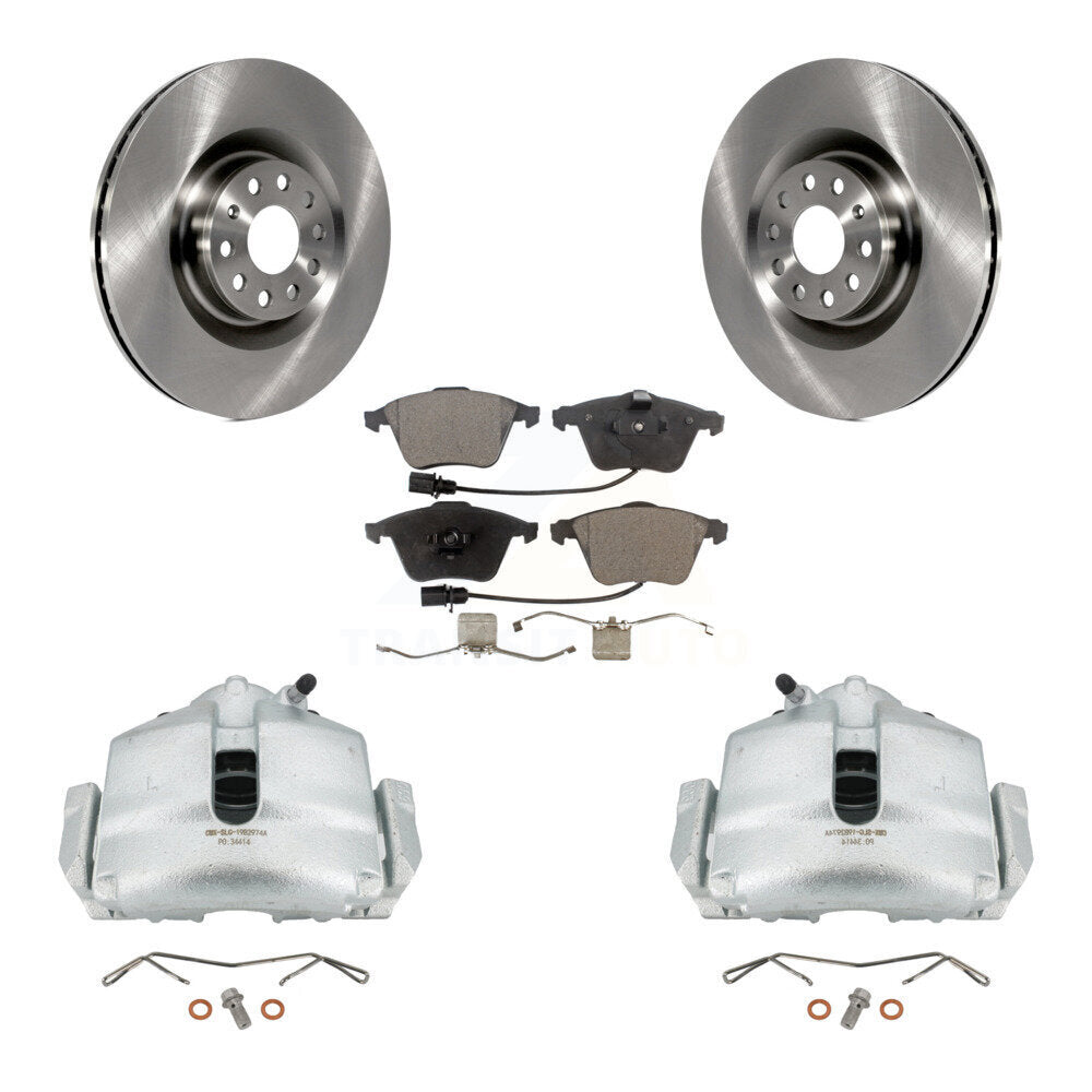 Transit Auto KC8-100053P Disc Brake Kit for 2006-2013 Volkswagen Golf, Volkswagen CC, Volkswagen Passat CC & more - Front product image