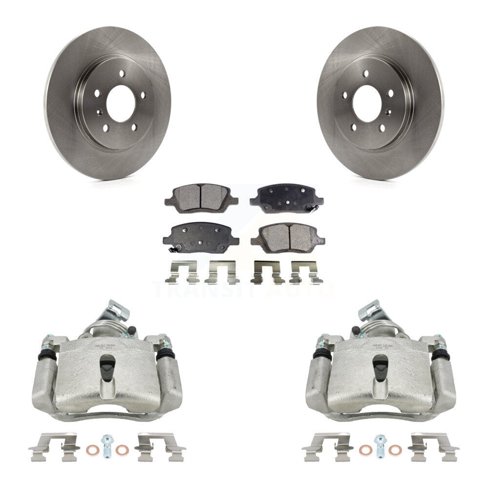 Transit Auto KC8-100054T Disc Brake Kit for 2005 Buick Terraza, Chevrolet Uplander, Pontiac Montana & more - Rear product image
