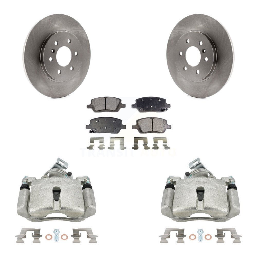 Transit Auto KC8-100056T Disc Brake Kit for 2006 Buick Terraza, Chevrolet Uplander, Pontiac Montana & more - Rear product image