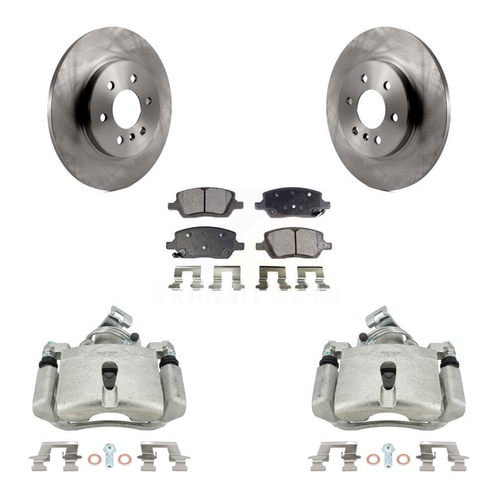 Transit Auto KC8-100057T Disc Brake Kit for 2006-2009 Buick Terraza, Chevrolet Uplander, Pontiac Montana & more - Rear product image