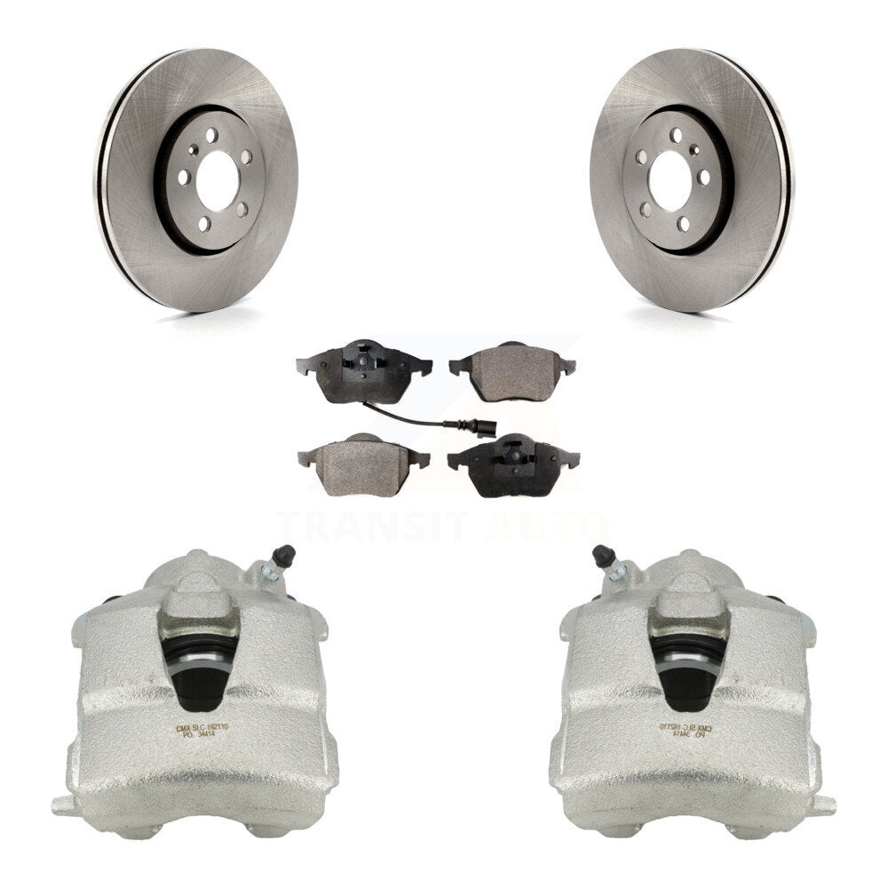 Transit Auto KC8-100058P Disc Brake Kit for 2000-2005 Volkswagen Jetta, Volkswagen Beetle, Volkswagen Golf - Front product image