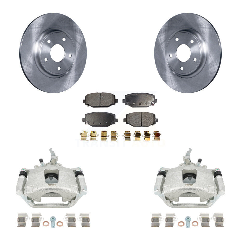 Transit Auto KC8-100059T Disc Brake Kit for 2014-2020 Dodge Journey - Rear product image
