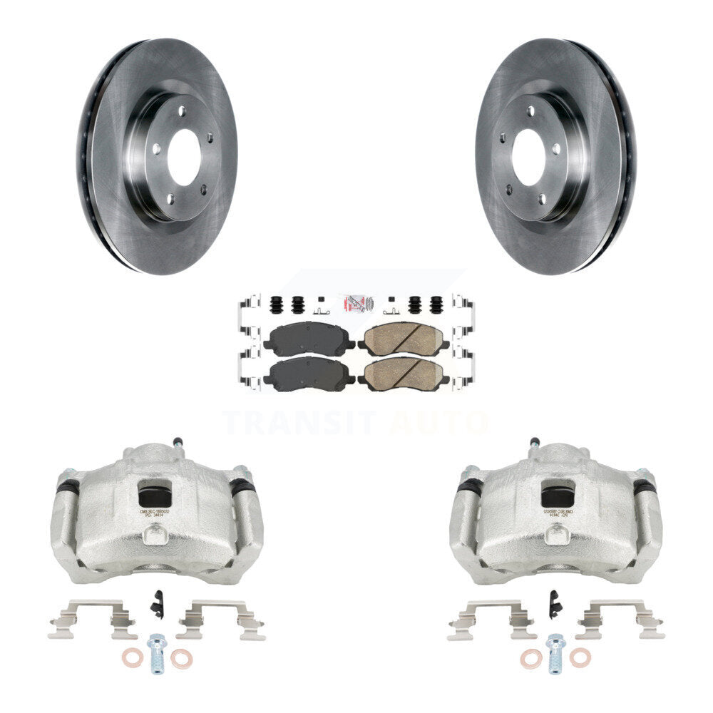 Transit Auto KC8-100060N Disc Brake Kit for 2007-2017 Chrysler 200, Dodge Avenger, Dodge Caliber & more - Front product image