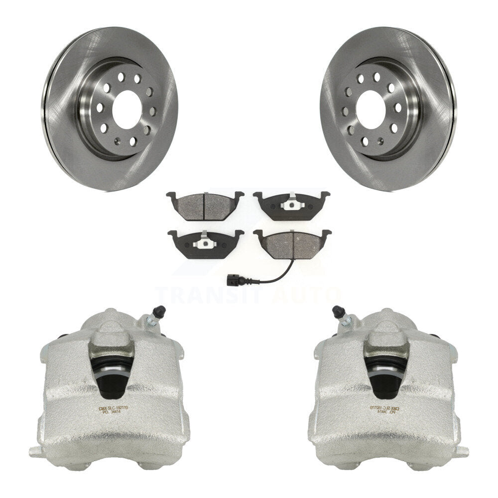 Transit Auto KC8-100061S Disc Brake Kit for 2011-2015 Volkswagen Jetta - Front product image