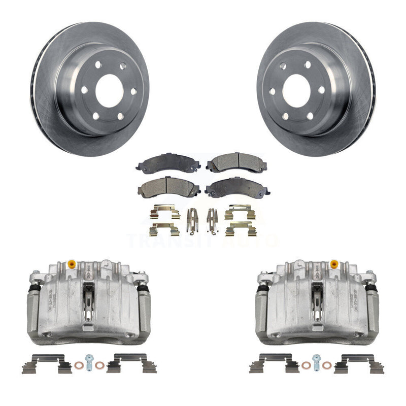 Transit Auto KC8-100061T Disc Brake Kit for 2000-2006 Chevrolet Silverado 1500, Cadillac Escalade, Cadillac Escalade ESV & more - Rear product image