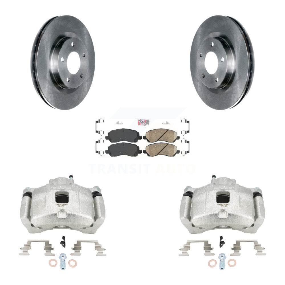 Transit Auto KC8-100062N Disc Brake Kit for 2007-2017 Chrysler 200, Dodge Avenger, Dodge Caliber & more - Front product image
