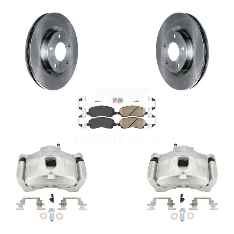 Transit Auto KC8-100062N Disc Brake Kit for 2007-2017 Chrysler 200, Dodge Avenger, Dodge Caliber & more - Front product image