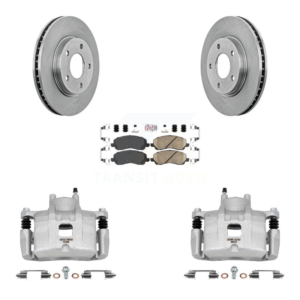 Transit Auto KC8-100063N Disc Brake Kit for 2008-2017 Mitsubishi Lancer - Front product image