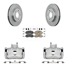 Transit Auto KC8-100063N Disc Brake Kit for 2008-2017 Mitsubishi Lancer - Front product image