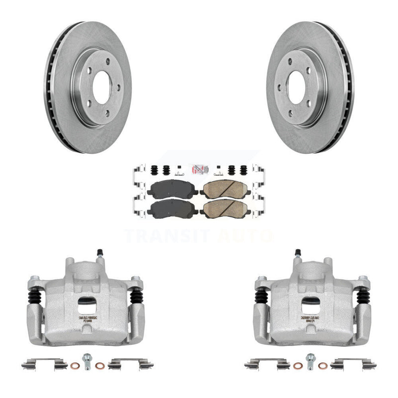 Transit Auto KC8-100063N Disc Brake Kit for 2008-2017 Mitsubishi Lancer - Front product image