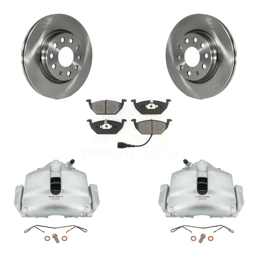 Transit Auto KC8-100063S Disc Brake Kit for 2011-2015 Volkswagen Jetta - Front product image