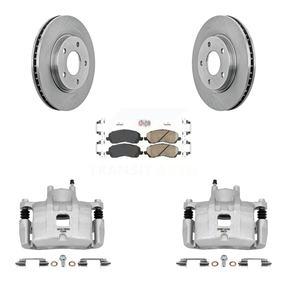 Transit Auto KC8-100064N Disc Brake Kit for 2008-2017 Mitsubishi Lancer - Front product image