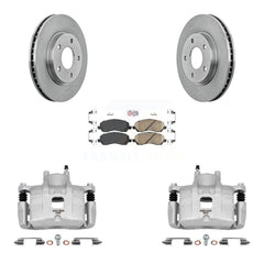 Transit Auto KC8-100064N Disc Brake Kit for 2008-2017 Mitsubishi Lancer - Front product image
