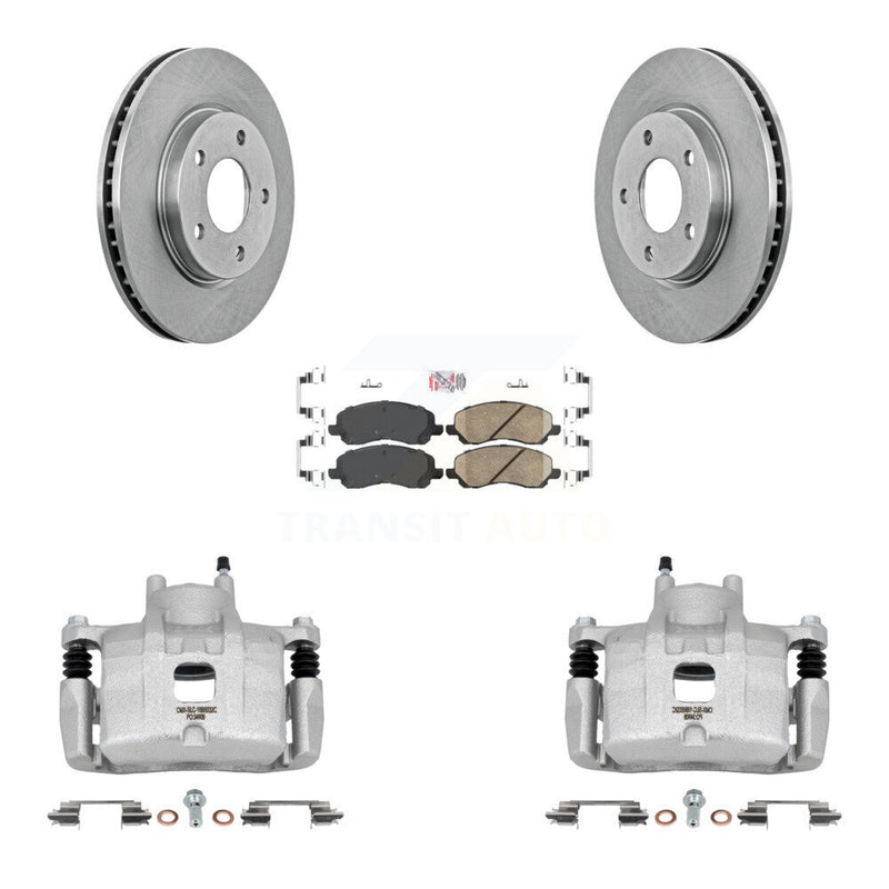 Transit Auto KC8-100064N Disc Brake Kit for 2008-2017 Mitsubishi Lancer - Front product image