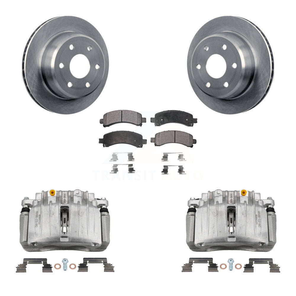 Transit Auto KC8-100064T Disc Brake Kit for 2002 Chevrolet Tahoe, GMC Yukon, GMC Yukon XL 1500 - Rear product image